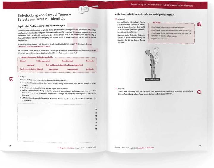 Image du produit Hard Land - Guide de lecture (Allemand, Gesine Heddrich, Régine Becker, Christian Sobeck, 2022)