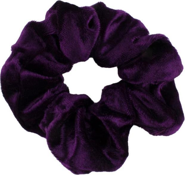Immagine prodotto JTI 3x lacci per capelli / elastici per capelli in velluto - viola (Elastico per capelli)