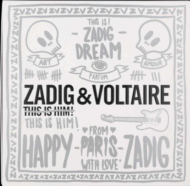 Produktbild Zadig & Voltaire This is Him! Christmas 2023 Eau de Toilette 50 / Shower Gel (Eau de Toilette, 100 ml)
