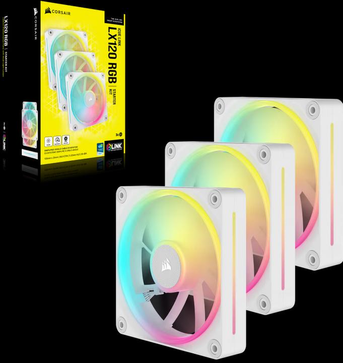 Produktbild Corsair LX120 (120 mm, 3 x)