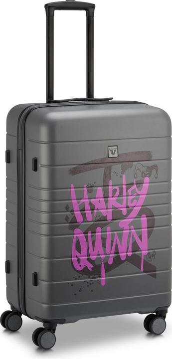 Actual product image Roncato Warner DC Mittelgrosser Koffer - Harley Quinn Viola (73.50 l, M (50 - 90l))
