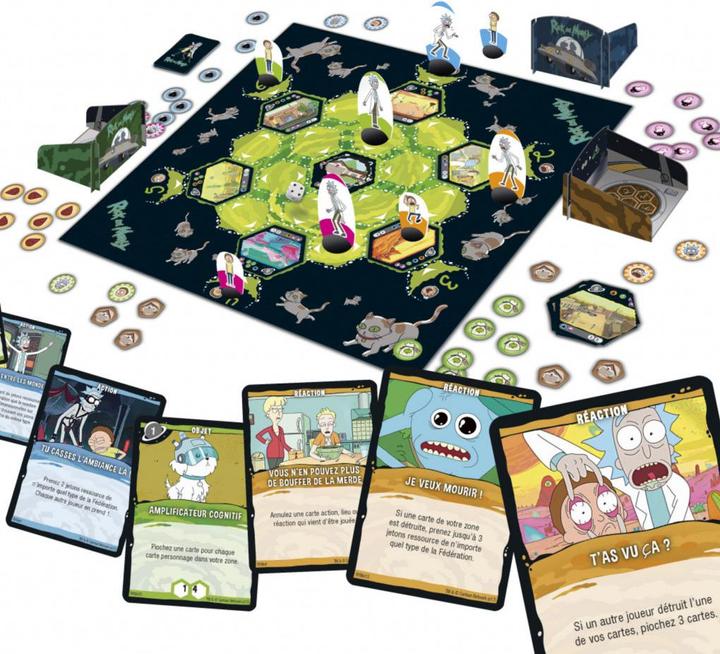 Actual product image Don't Panic Games Les 100 jours de Rick and Morty (French)