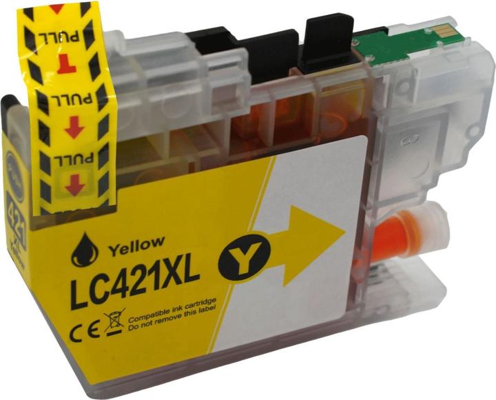 Produktbild Hermex Kompatible Tintenpatrone XL für Brother DCP-J1050DW (Y)