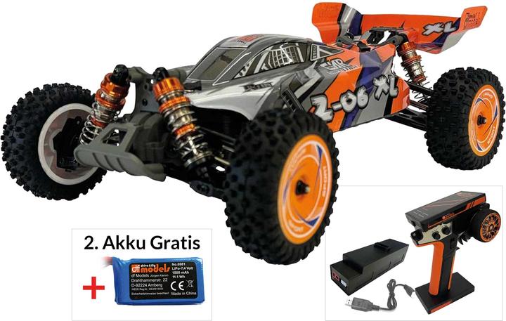 DF-Models DRIVE & FLY MODELS Z-06 XL Buggy 1:12 RTR + 2. Akku 6981 (RTR Ready-to-Run)