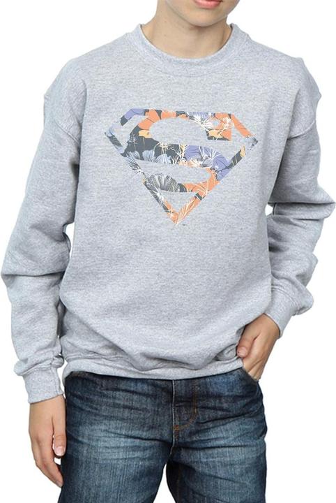 Image du produit - Sweat SUPERMAN FLORAL LOGO - Garçon (116)