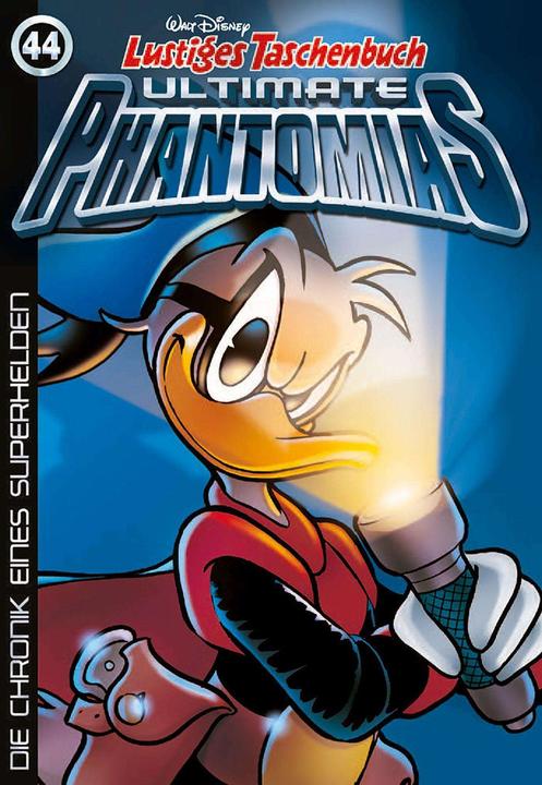 Actual product image Lustiges Taschenbuch Ultimate Phantomias 44. Die Chronik eines Superhelden (German, Walt Disney, 2022)