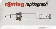 Produktbild Rotring Zeichenkegel zu Rapidograph (Schwarz, Blau, 1 x)
