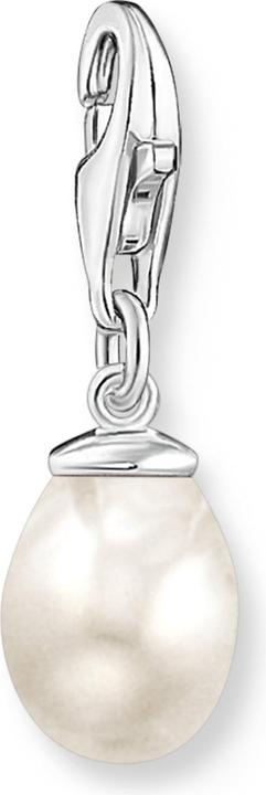 Produktbild Thomas Sabo Charm-Anhänger Weisse Perle Silber (925er Silber)