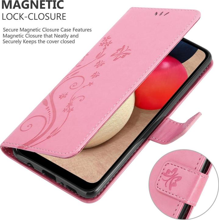 Image du produit Cadorabo Couverture du livre de fleurs (Samsung Galaxy A02s)