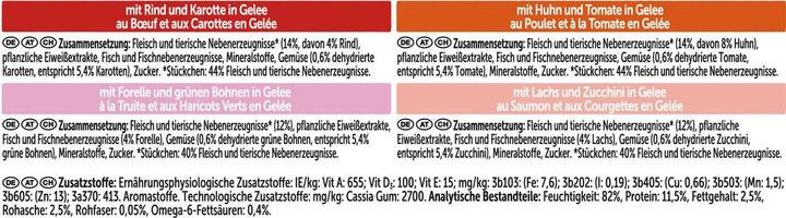 Produktbild Felix Gelee Gemüse (Adult, 4 Stk., 340 g)
