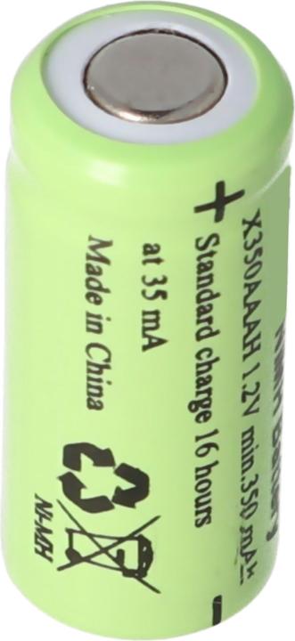 Actual product image AccuCell Akku AC-35AAAH, GP35AAAH (1 pcs., 350 mAh, Battery + charger)