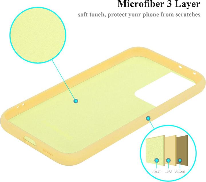 Immagine prodotto Cadorabo Copertura della cassa del silicone liquido TPU (Samsung Galaxy S21 Ultra)