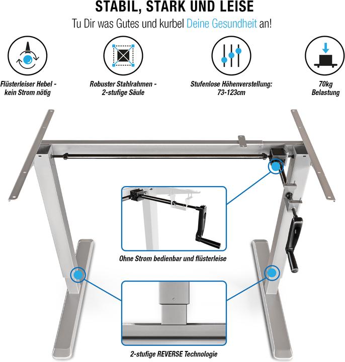 Actual product image Deskfit DF100