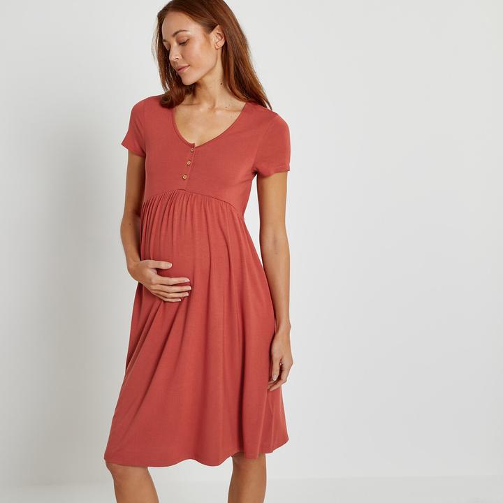 Actual product image La Redoute Collections Nightdress for pregnancy and breastfeeding (50)