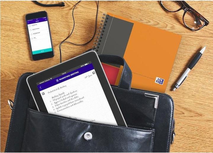 Image du produit Oxford INTERNATIONAL CONNECT - Bloc-notes (B5, À rayures, Couverture souple)