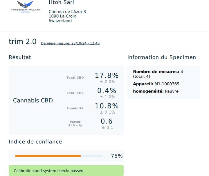 Produktbild Paradise Weed Paradise Weeds Trim 2.0 15g (21.70 g, Indoor)