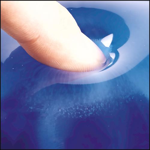 Actual product image Fellowes Crystals Gel Flex
