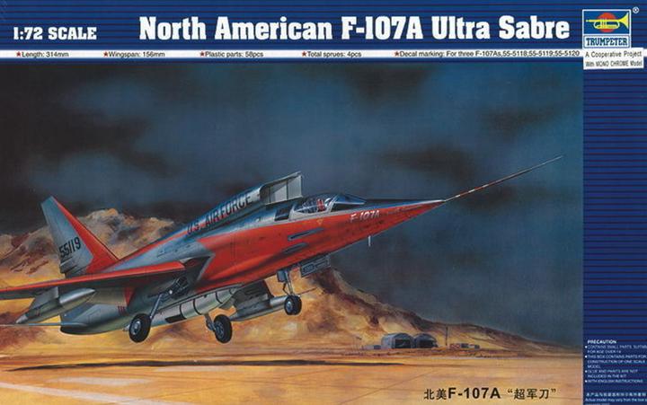 Immagine prodotto Trumpeter North American F-107 A Ultra Sabre