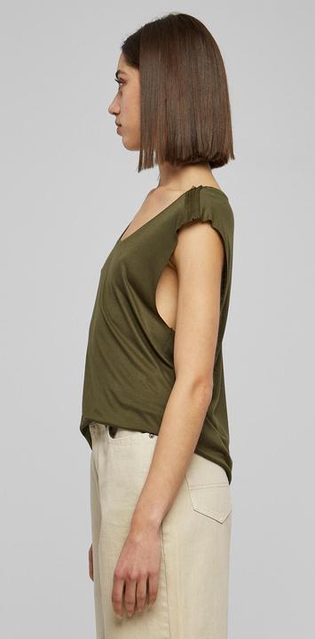 Immagine prodotto Urban Classics Ladies Shoulder Zip HiLo Tee (S)