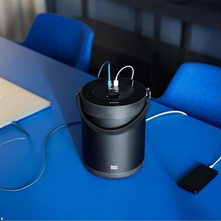 Produktbild Bachmann mov:e power unit 1xcee7/3 2xusb a/c220w alu black (5 x, CEE 7/3, USB-C, USB-A, 1.50 m)