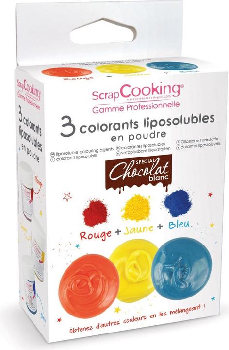 Actual product image ScrapCooking Colour powder - Set Chocolat (3 ml)