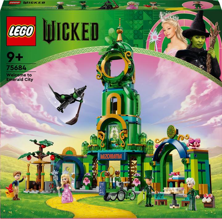 Produktbild LEGO Willkommen in Emerald City (75684, LEGO Wicked)