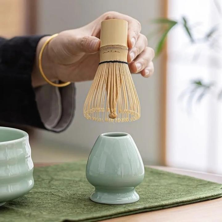 Produktbild Esmée Keramik Matcha Tee Set Grün