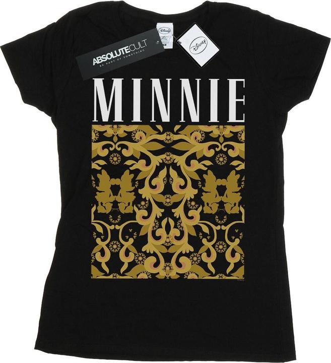 Immagine prodotto Disney Minnie Mouse Baroque Pattern Maglietta Donna (XL)