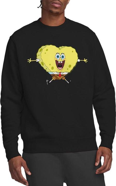 Produktbild Spongebob Squarepants HeartShaped Sweatshirt Valentinstag (L)