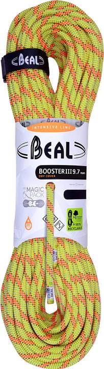 Actual product image Beal Booster III 9.7mm climbing rope (50 m)