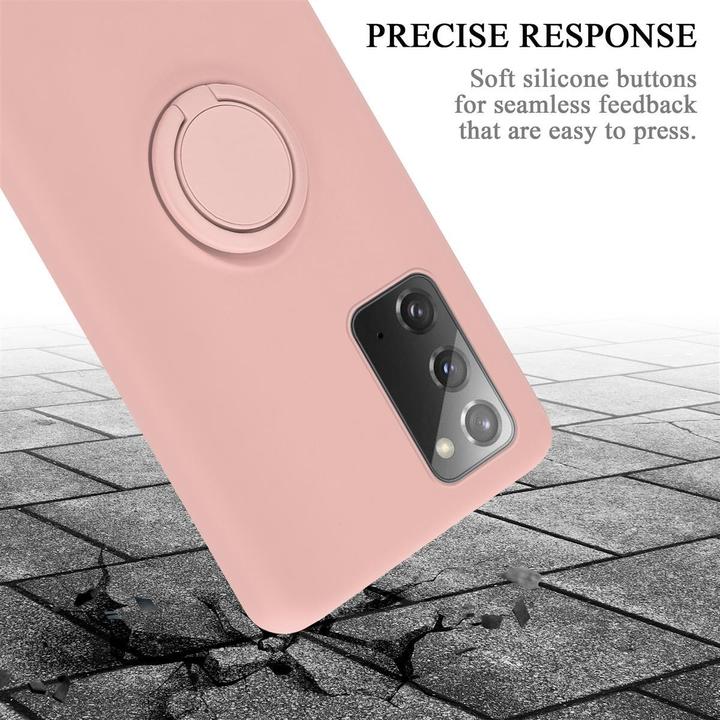 Produktbild Cadorabo TPU Liquid Ring Silicone Case Hülle (Samsung Galaxy Note 20)