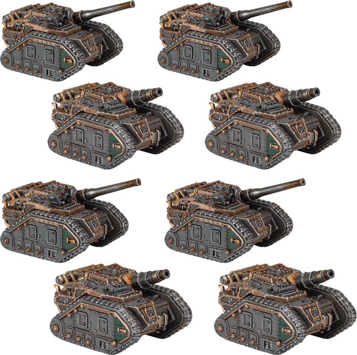 Image du produit Games Workshop Legions Imperialis : Medusa And Basilisk Batteries (Matières plastiques)