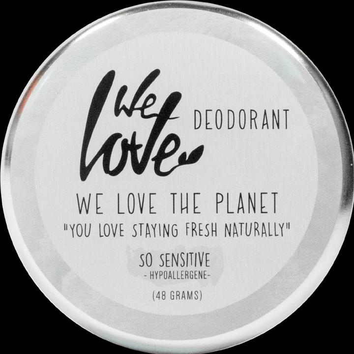 Immagine prodotto We Love The Planet DEOCREME - So Sensitive - Ipoallergenico - Senza bicarbonato (Crema)