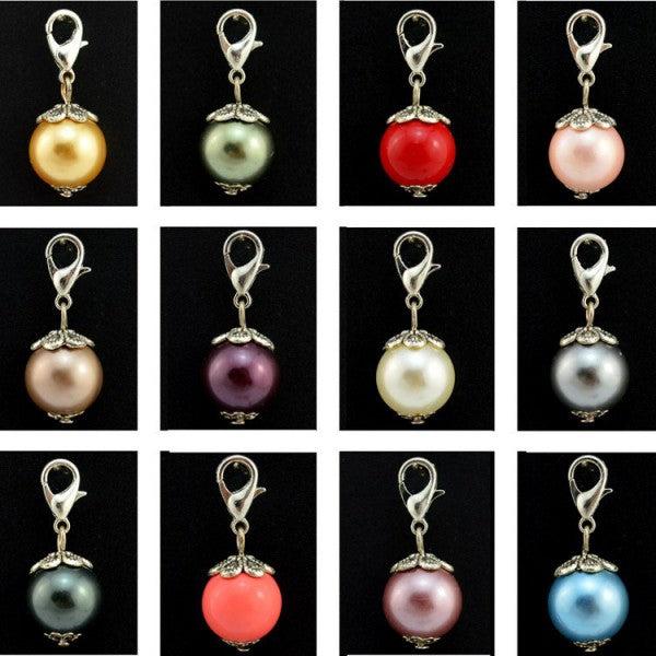 Produktbild Hermex Charm Anhänger für Thomas Sabo / Pandora Armband - Grün (Edelstahl)
