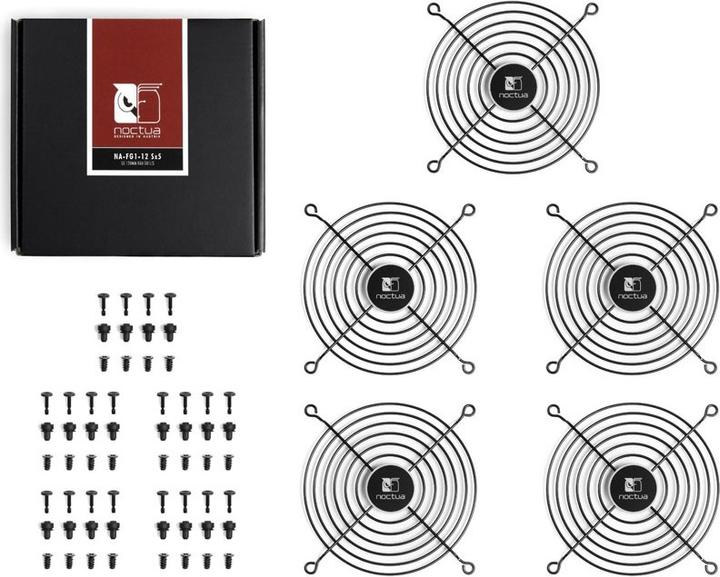 Produktbild Noctua NA-FG1-12 Sx5 Lüftergitter 120 mm - schwarz