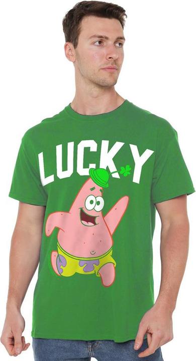 Produktbild Spongebob Squarepants Lucky TShirt St PatricksTag (L)