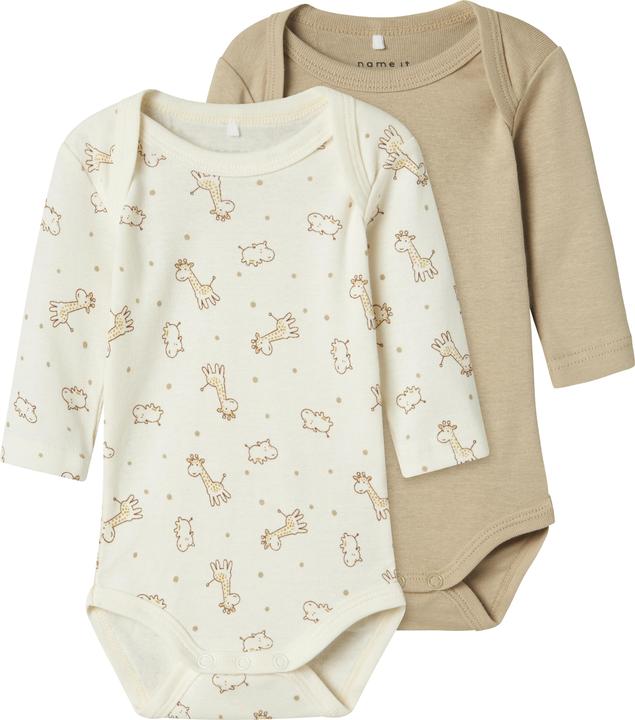 Produktbild Name it Nbnbody 3p Ls Jet Stream Giraffe Noos (50)