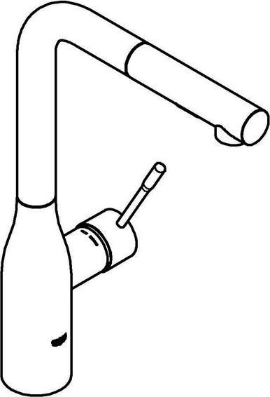 Actual product image Grohe Essence single-lever sink mixer