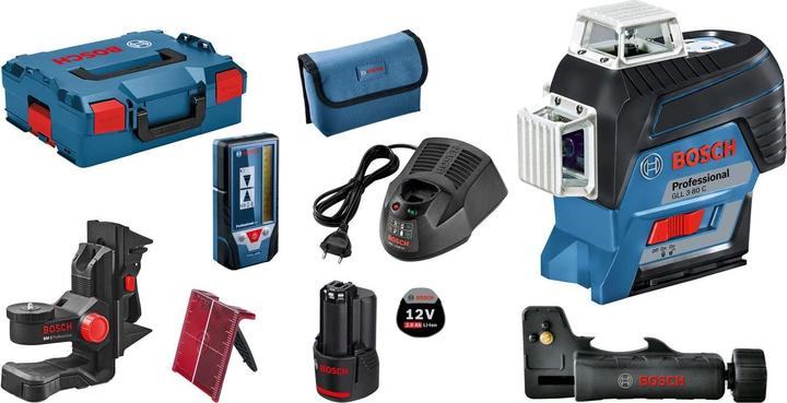 Productafbeelding Bosch Professional GLL 3-80 C Batterij BM 1 LR 7 L