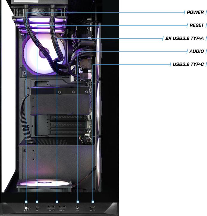 Actual product image Kiebel Invader 14 (i9-14900KF, 64 GB, 4000 GB, GeForce RTX 4090)