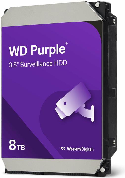 Actual product image WD Purple (8 TB, 3.5", CMR)