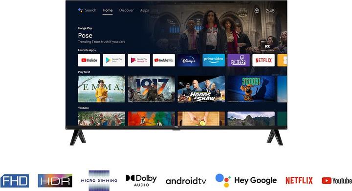 Produktbild TCL 32S5400A (32", LED, HD, 2023)