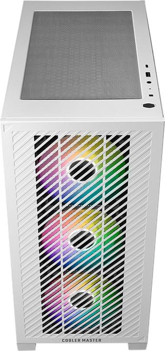 Actual product image Cooler Master Elite 301 White ARGB (ITX, mATX)