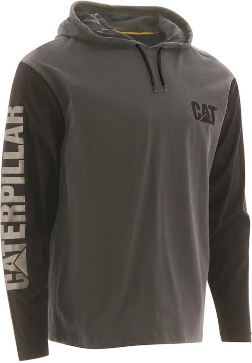 Actual product image Cat T-shirt with hood (L)