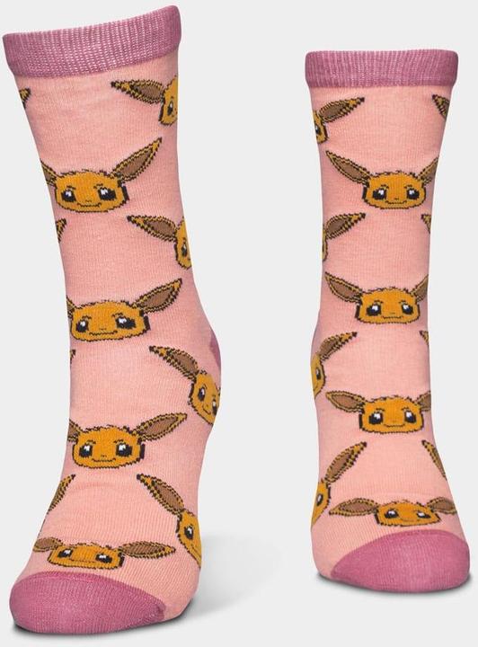 Actual product image Difuzed POKEMON - Crew - Pack de 3 paires de chaussettes (T35-38) (pack of 3, 35, 38)