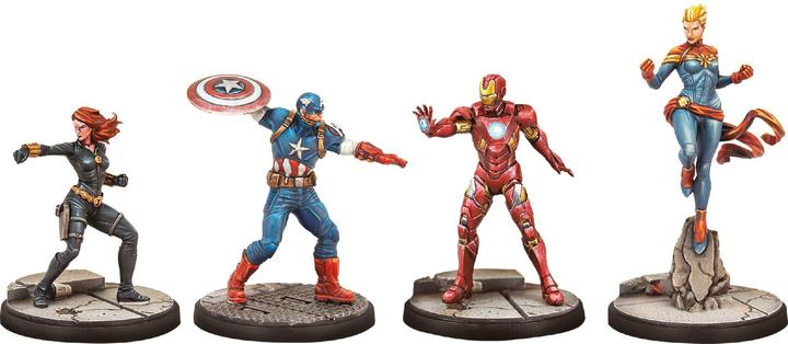 Actual product image Atomic Mass Games AMGD2112 - Marvel: Crisis Protocol - Avengers Affiliation Pack