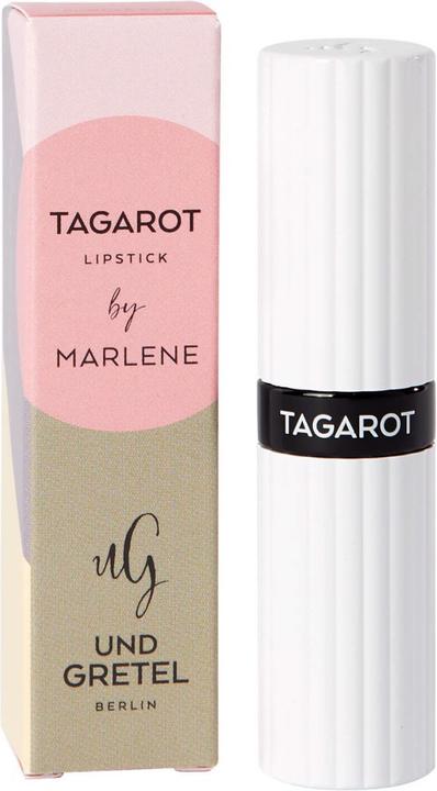 Actual product image Und Gretel Berlin Lips - TAGAROT VEGAN Lipstick by Marlene Powder Rose (Power Red)