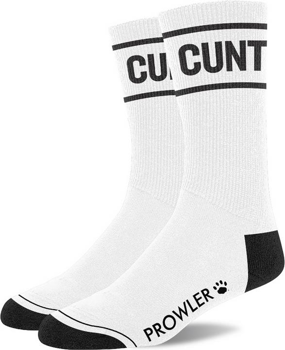 Productafbeelding Prowler Cunt Socks - White/Black (Eén maat voor iedereen)
