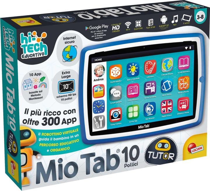 Immagine prodotto Lisciani Hi Tech Educativo Mio Tab Tutor 10