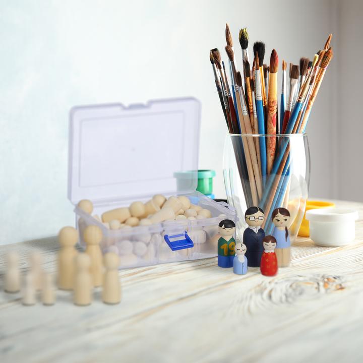 Image du produit Relaxdays 100x figurines en bois